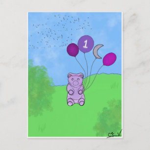 Cartão Postal Poster do Urso Gummy 1