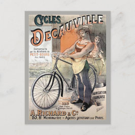 Cartão Postal Poster francês Vintage