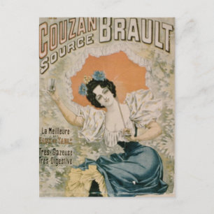 Cartão Postal Poster publicando "Brault Natural Mineral Water f