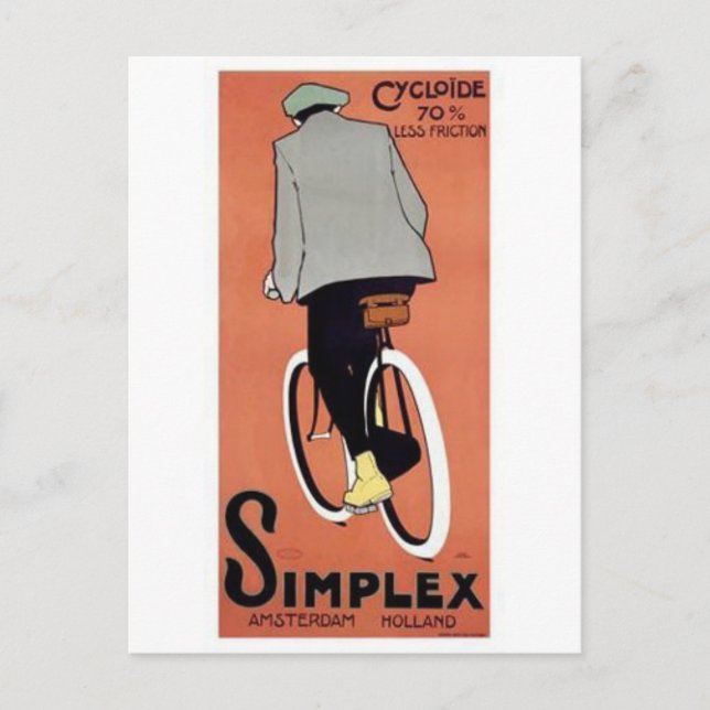 Cartão Postal poster Simplex 1915 (Frente)