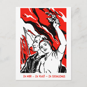 Cartão Postal poster Socialista 1935