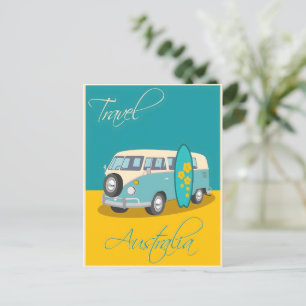 Cartão Postal Poster vintage da Austrália