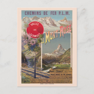 Cartão Postal Poster vintage de Rosa Le Mont 1891