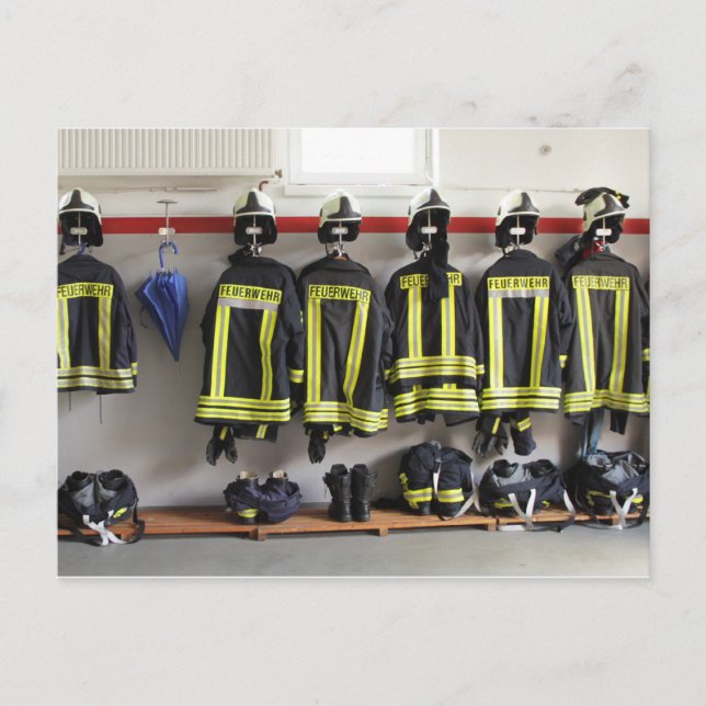 Cartão Postal Postkarte - allzeit bereit (Frente)