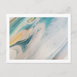 Cartão Postal Postkarte Boho Blue 4,25" x 5,6"