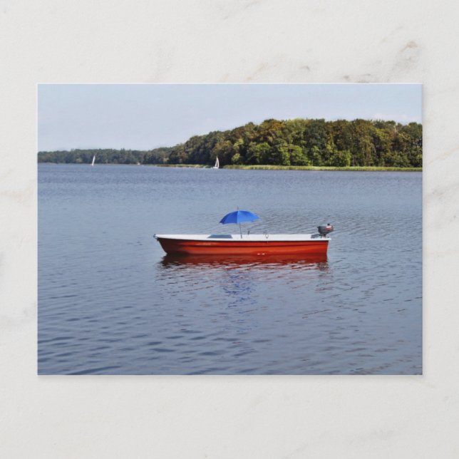 Cartão Postal Postkarte - Bootstour (Frente)