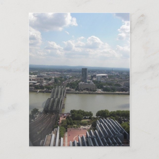 Cartão Postal Postkarte - Colônia (Frente)