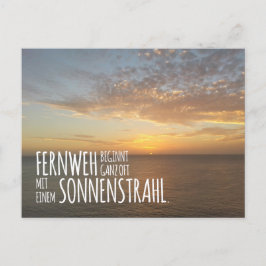 Cartão Postal Postkarte für Träumer & Weltenbummler