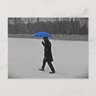 Cartão Postal Postkarte - Gegen den Schnee