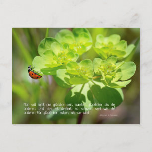 Cartão Postal Postkarte Glück (Edição sinn.worte)