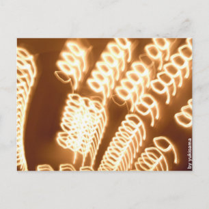 Cartão Postal Postkarte - Lichter "9"