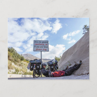 Cartão Postal Postkarte - please stop