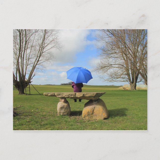 Cartão Postal Postkarte - Weitblick (Frente)