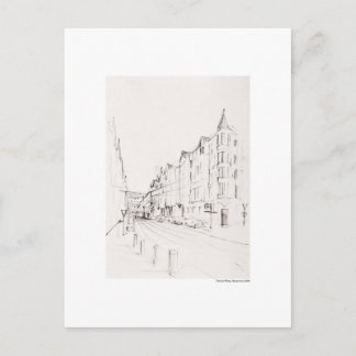 Cartão Postal Postkarte Zeichnung Bleistift Hannover