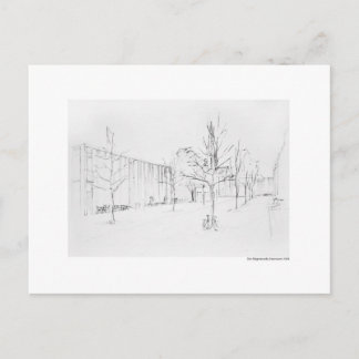 Cartão Postal Postkarte Zeichnung Bleistift Hannover