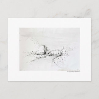 Cartão Postal Postkarte Zeichnung Bleistift Hannover