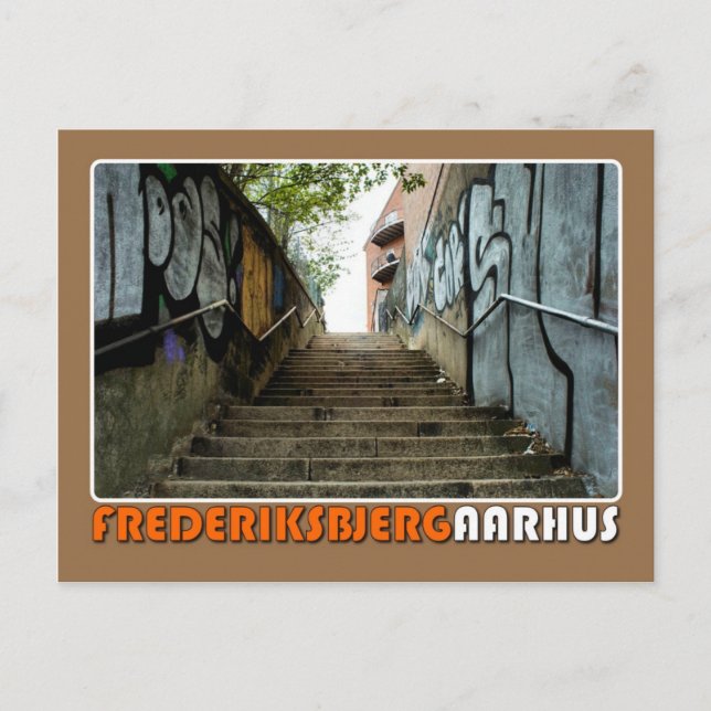 Cartão Postal Postkort - Heksetrappen (Frente)