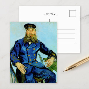 Cartão Postal Postman Joseph Roulin Vincent van Gogh