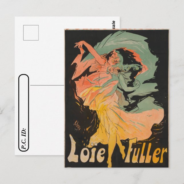 Cartão Postal Posto - Belas Artes - Dança Moderna (Frente/Verso)