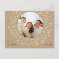 Posto de Fotos Romântico Moderno, Feliz Natal