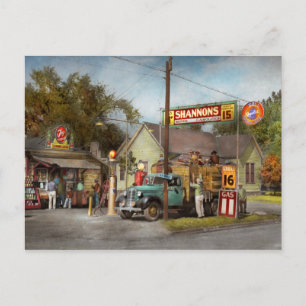 Cartão Postal Posto de Gasolina - Gasolinas super de Shannon 193