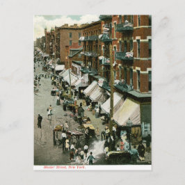 Cartão Postal Posto Hester Street New York
