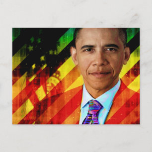 Cartão Postal Posto Urban Obama