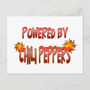 Cartão Postal Potência de Pepper Chili