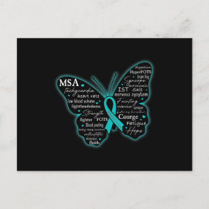 Cartão Postal Potes de Consciência da Disautonomia HyperPOTS NCS