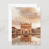 Potsdam Germany Color Pencil Viagem