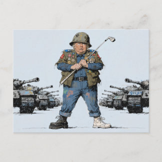 Cartão Postal POTUS in chaos