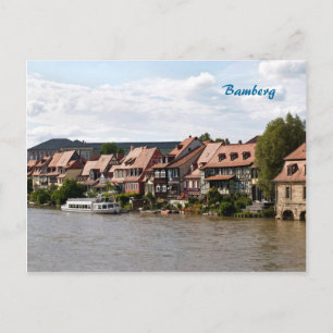 Cartão Postal Pouca Veneza em Bamberga
