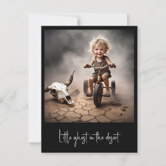 CARTÃO POSTAL "POUCO FANTASMA NO DESERTO"
