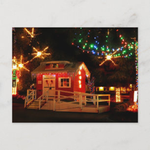 Cartão Postal Pouco vermelho