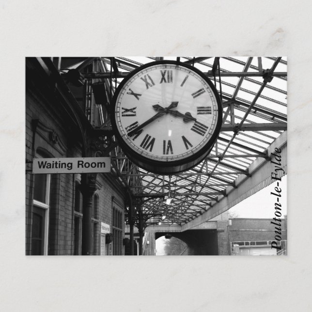 Cartão Postal Poulton-le-Fylde (Frente)