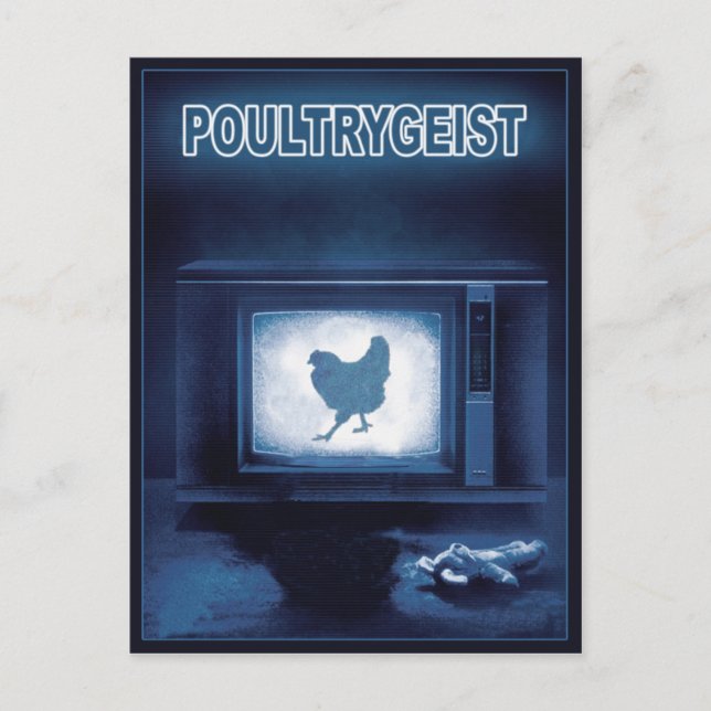 CARTÃO POSTAL POULTRYGEIST (Frente)
