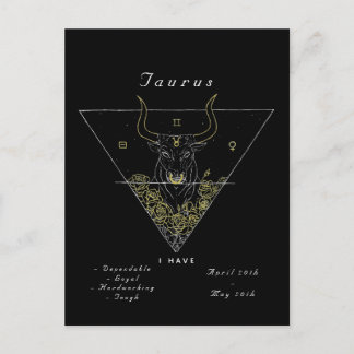 Cartão Postal 'Powered by Taurus'