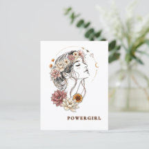 Powergirl – Mulher Floral, Força & Autoamor