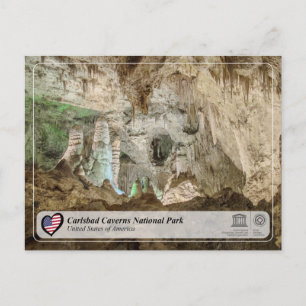 Cartão Postal PPC UNESCO - Parque Nacional das Cavernas Carlsbad