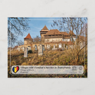 Cartão Postal PPC UNESCO - Postcard da Aldeia de Viscri