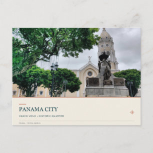Cartão Postal Praça da Catedral do Casco Viejo
