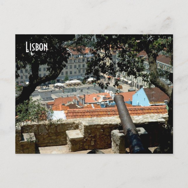 Cartão Postal Praça da Figueira (Frente)