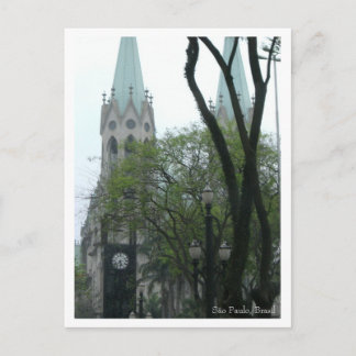 Cartão postal Praça da Sé - Personalizado