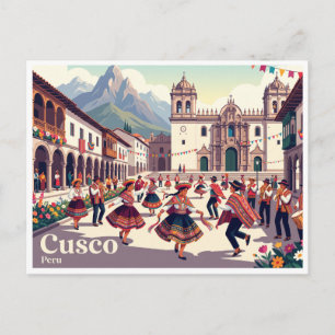 Cartão Postal Praça de Armas Cusco Peru