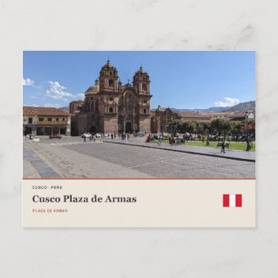 Cartão Postal Praça de Armas de Cusco