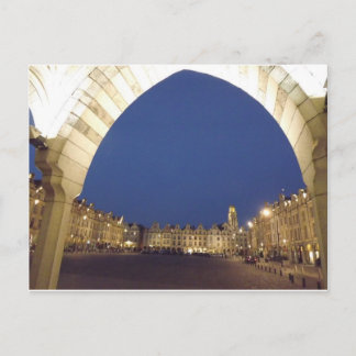 Cartão Postal Praça de Arras à noite