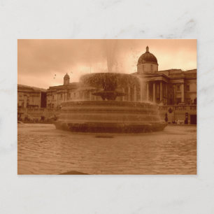 Cartão Postal praça de Trafalgar