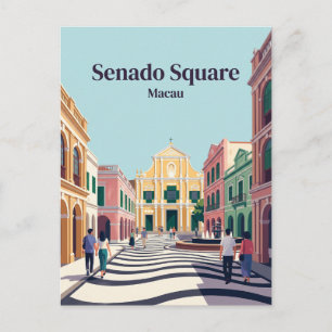 Cartão Postal Praça do Senado China