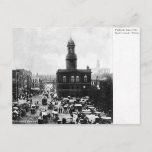 Cartão Postal Praça Pública Histórica