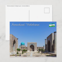 Praça Registan - Samarcanda, Uzbequistão, Ásia